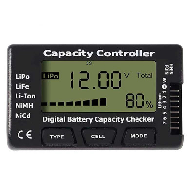 Battery tester NiCd NiMH LiPo LiFe